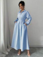 فستان بنمط قميص