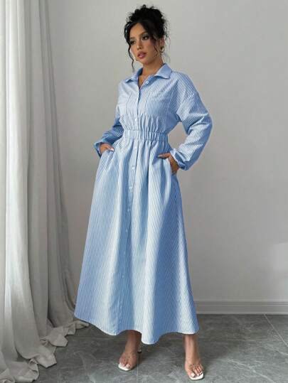 فستان بنمط قميص